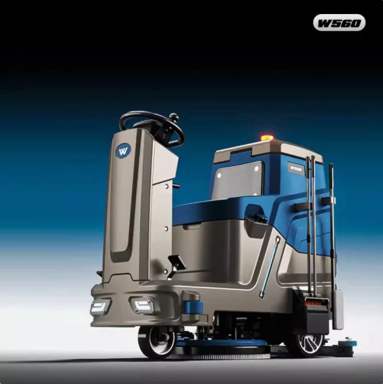 Industrial Commercial Tile Floor Cleaning Machine Floor Scrubber Multi Function Automatic Floor Cleaning Machine